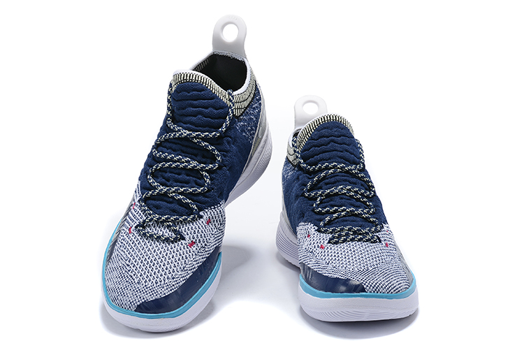 2019 Nike KD 11 Blue Grey Jade White